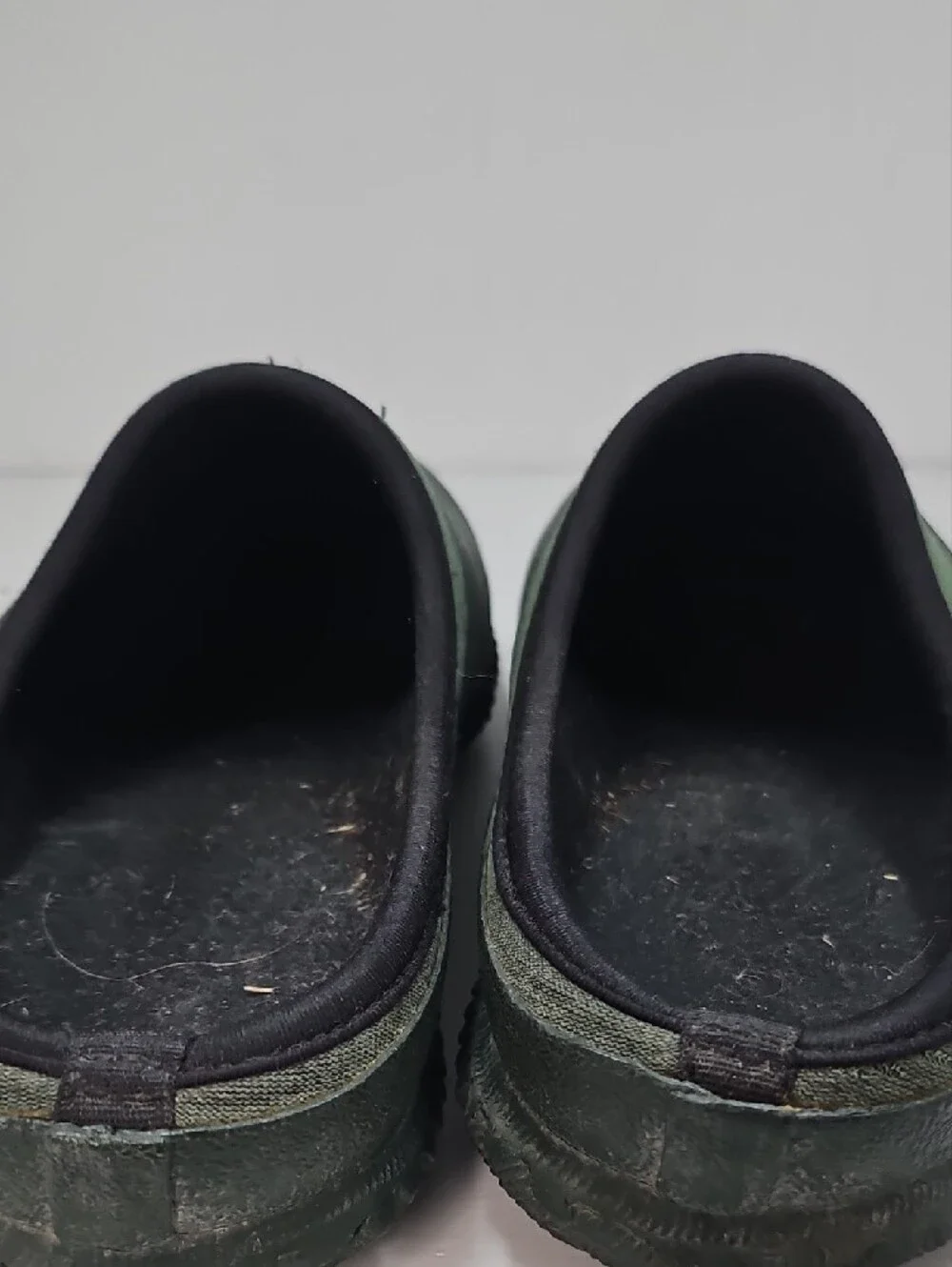 Muck Boot Co. Women's Waterproof Slip-On Garden Clog in Dark Green